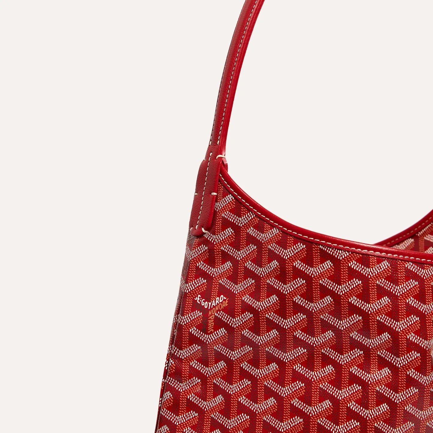 Goyard Bohème Hobo Bag - Red