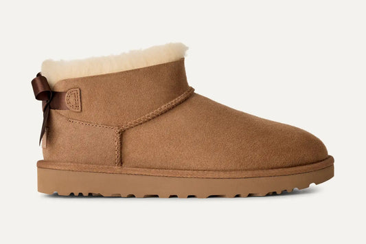 UGG Ultra Mini Bailey Bow Boot - Chesnut