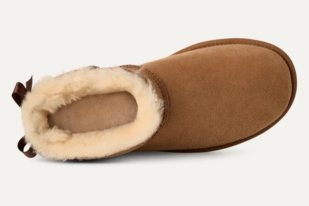 UGG Ultra Mini Bailey Bow Boot - Chesnut