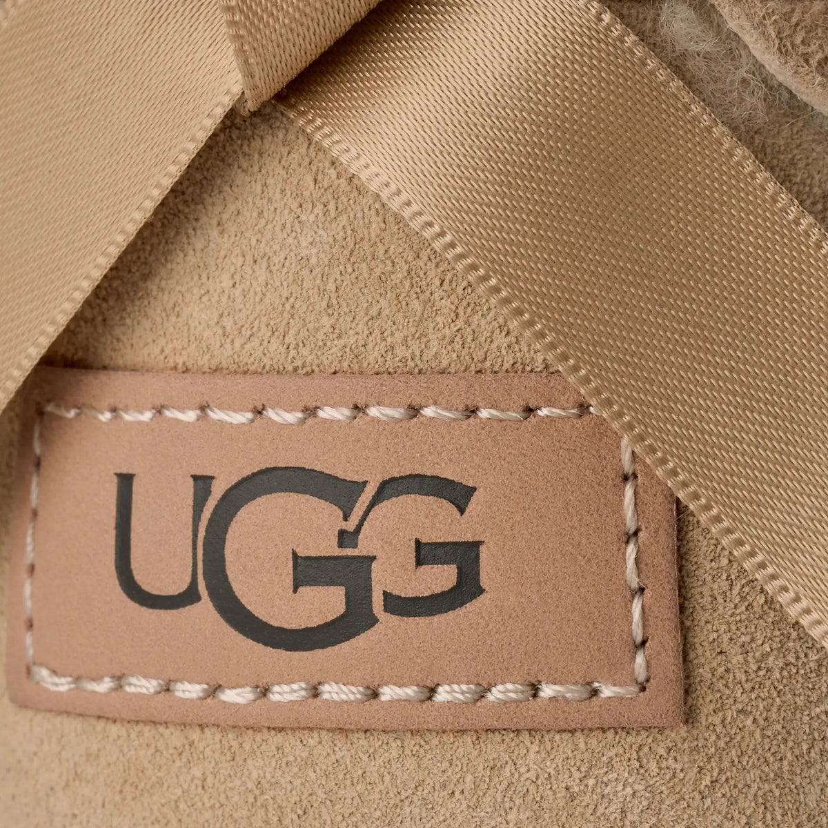 UGG Ultra Mini Bailey Bow Boot - Sand