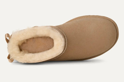 UGG Ultra Mini Bailey Bow Boot - Sand