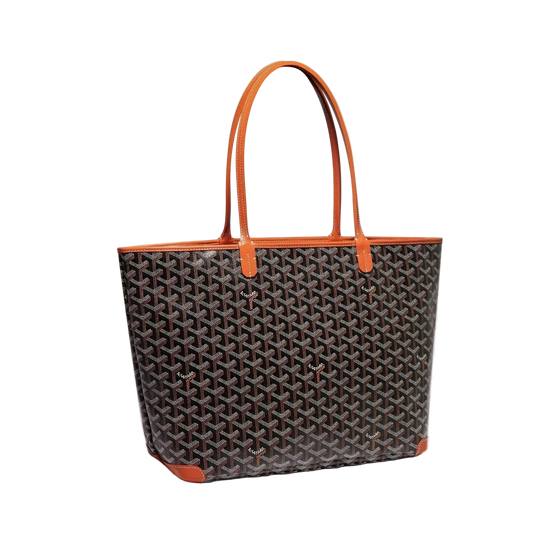 Goyard Saint Louis PM Tote Bag - Black And Brown