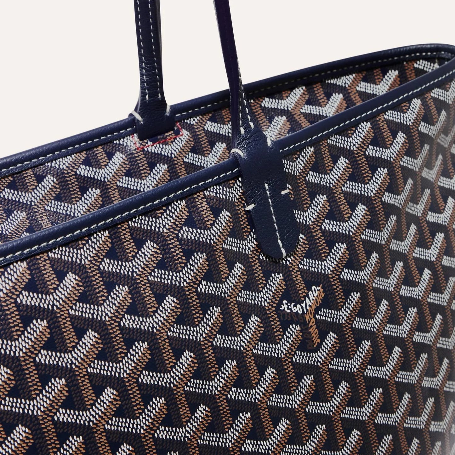 Goyard Saint Louis PM Tote Bag - Navy Blue