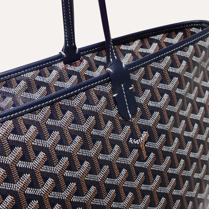 Goyard Saint Louis PM Tote Bag - Navy Blue