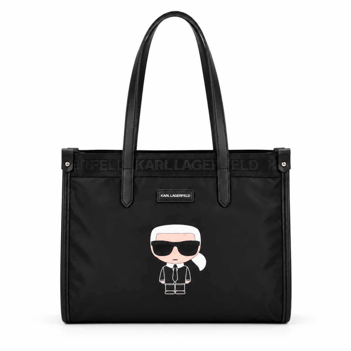 Karl Lagerfeld IKON Tote Bag – Black