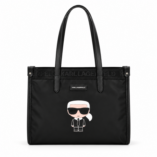 Karl Lagerfeld IKON Tote Bag – Black