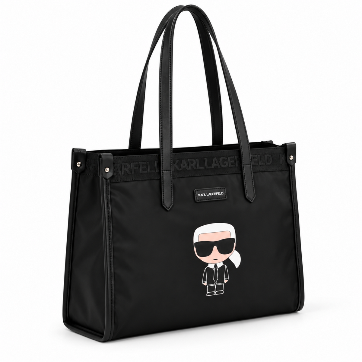 Karl Lagerfeld IKON Tote Bag – Black
