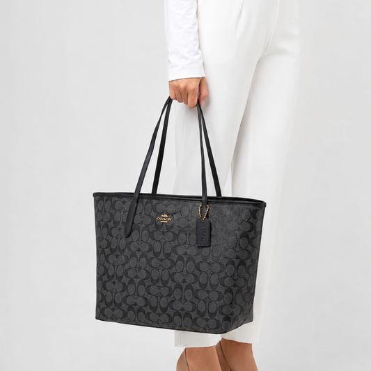 Coach City Tote - Black