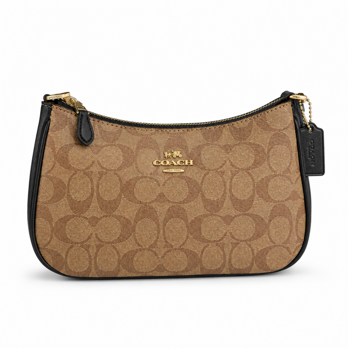 Coach Teri  – Tan & Black