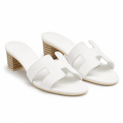 Hermès Oasis Sandals – White