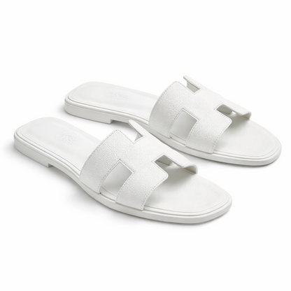 Hermès Oran Sandal – White