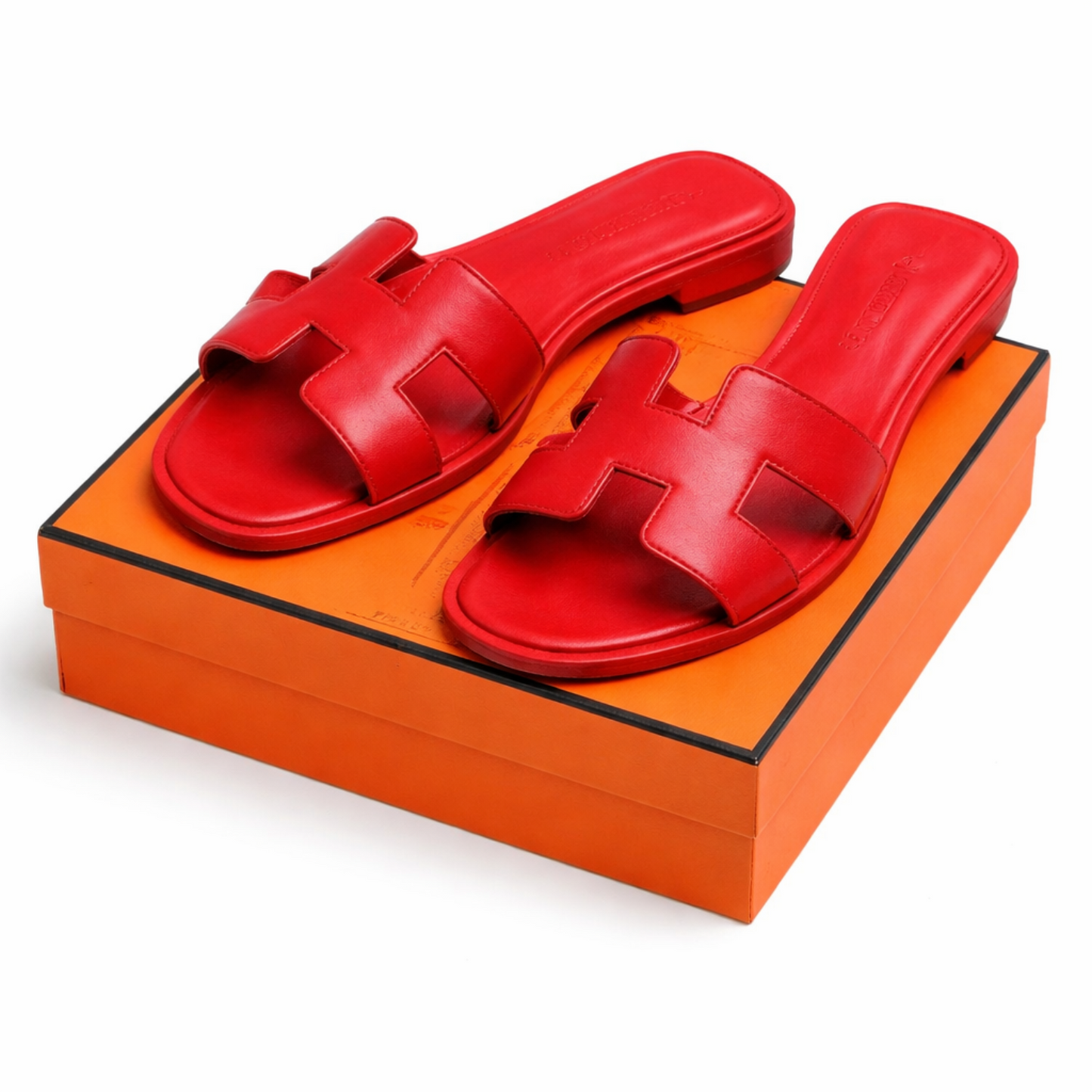 Hermès Oran Sandal – Red