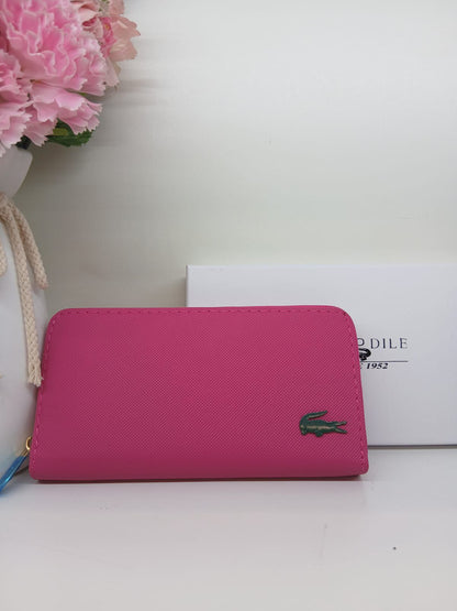 Lacoste Petit Piqué Large Zip Wallet