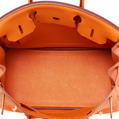 Hermès Birkin 30 — Orange