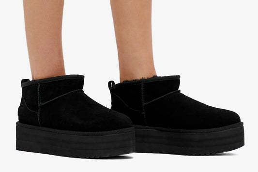 UGG Classic Ultra Mini Platform Boot – Black