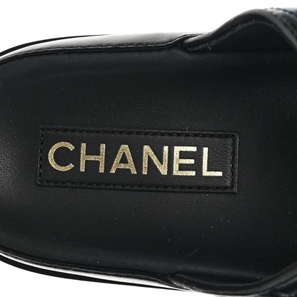 Chanel Quilted Double-Strap Sandals – Black