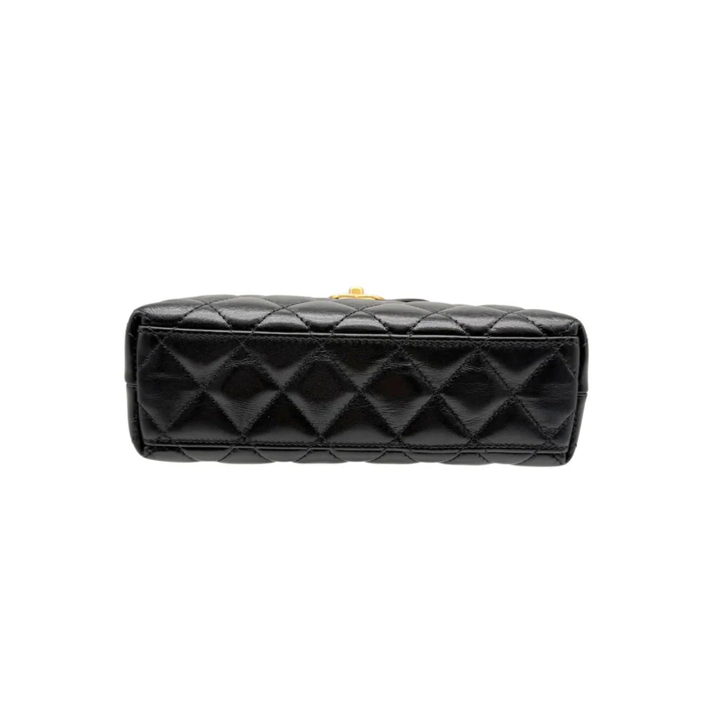 Chanel Nano Kelly Top Handle - Black
