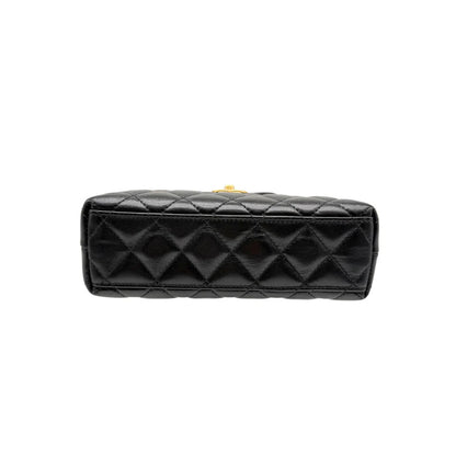 Chanel Nano Kelly Top Handle - Black