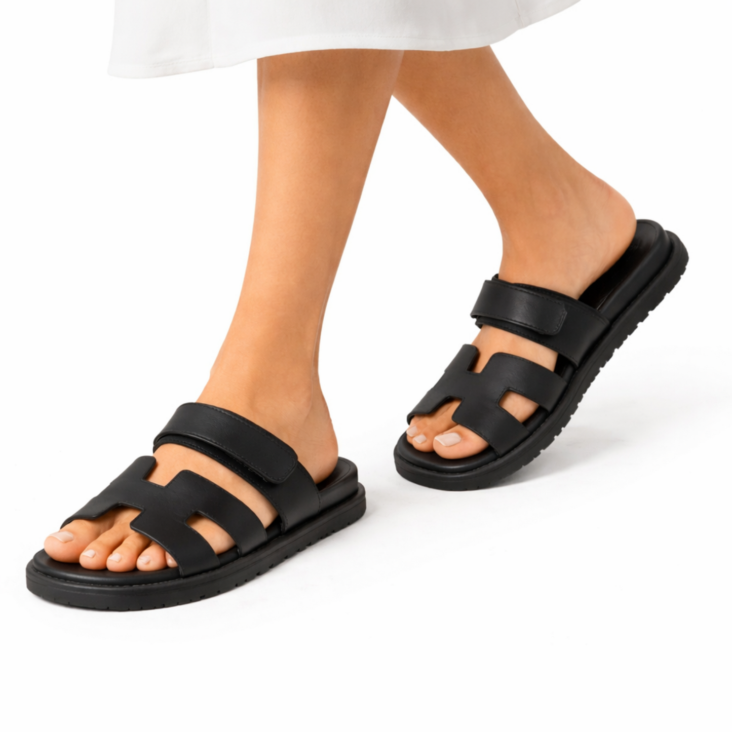 Hermès Chypre Sandal – Black