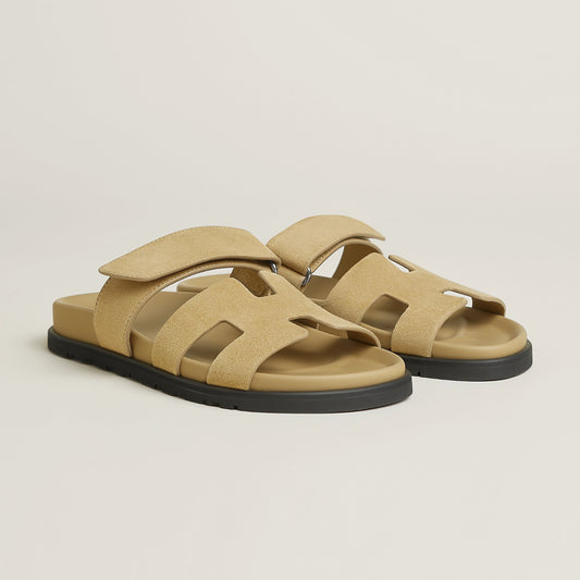 Hermès Chypre Sandal – Sand(Suede)
