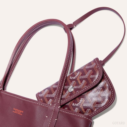 Goyard Anjou Mini – Burgundy
