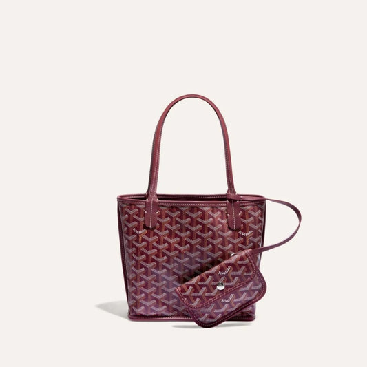 Goyard Anjou Mini – Burgundy
