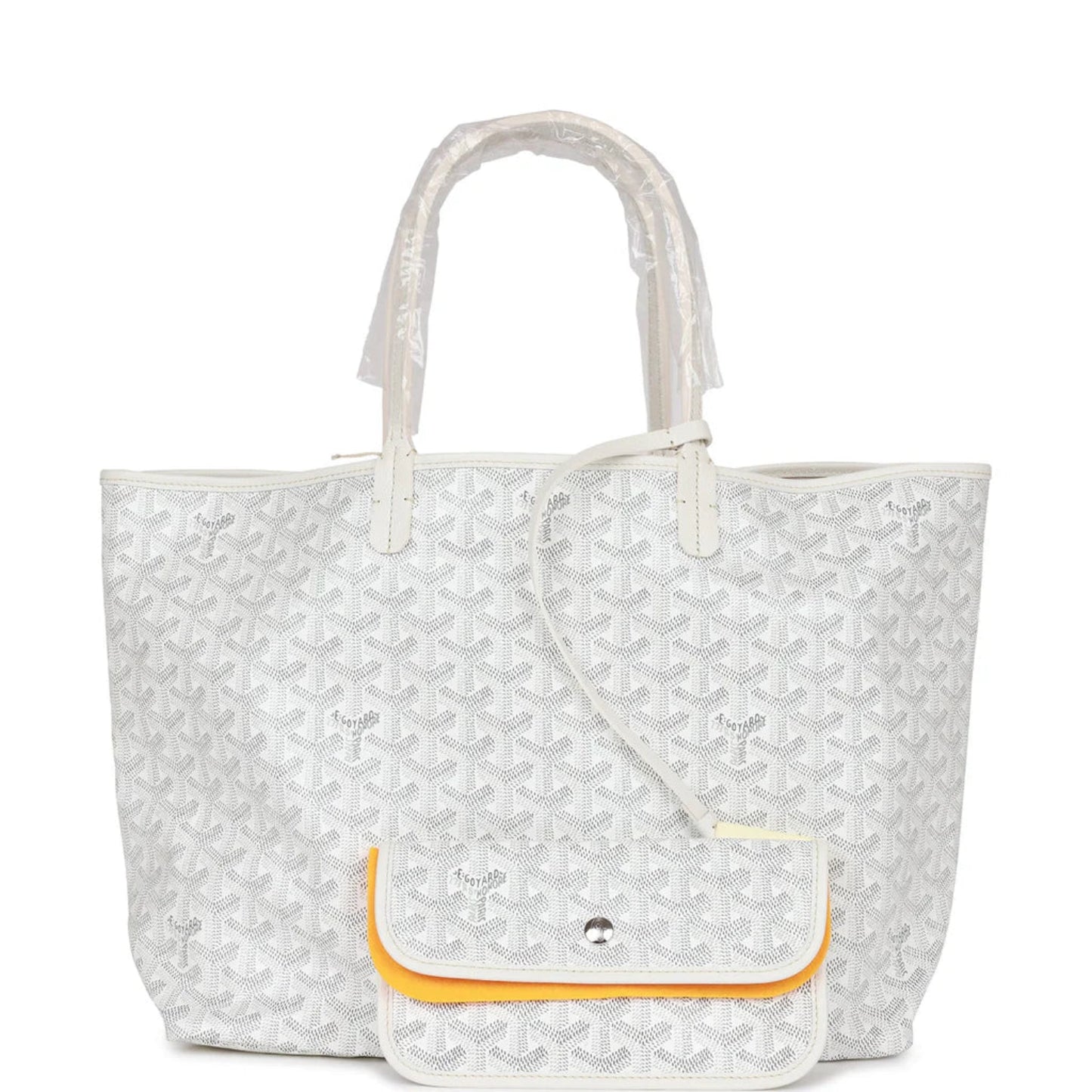 Goyard Saint Louis PM Tote Bag - White