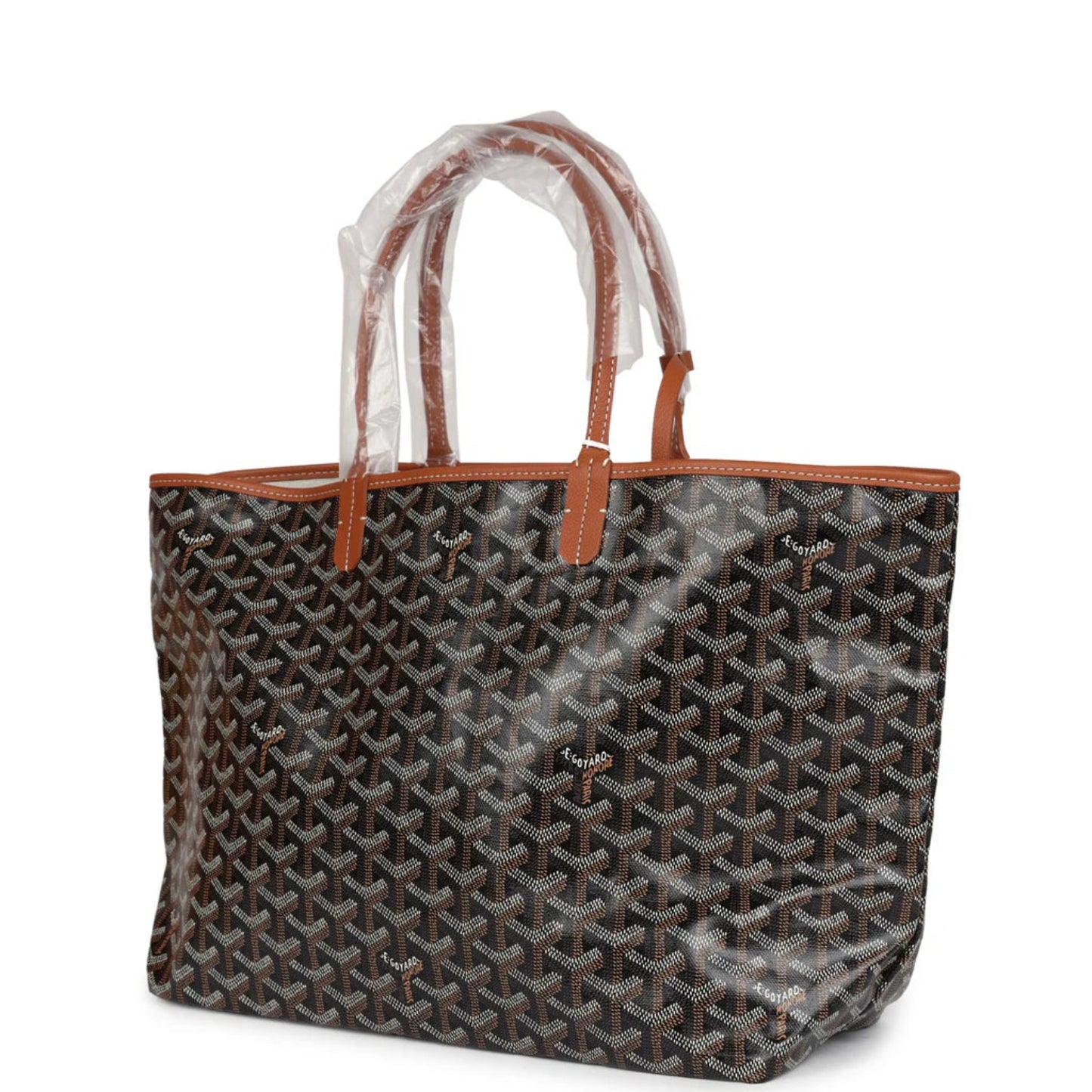 Goyard Saint Louis PM Tote Bag - Black Brown
