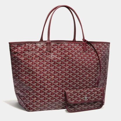 Goyard Saint Louis PM Tote Bag - Burgundy