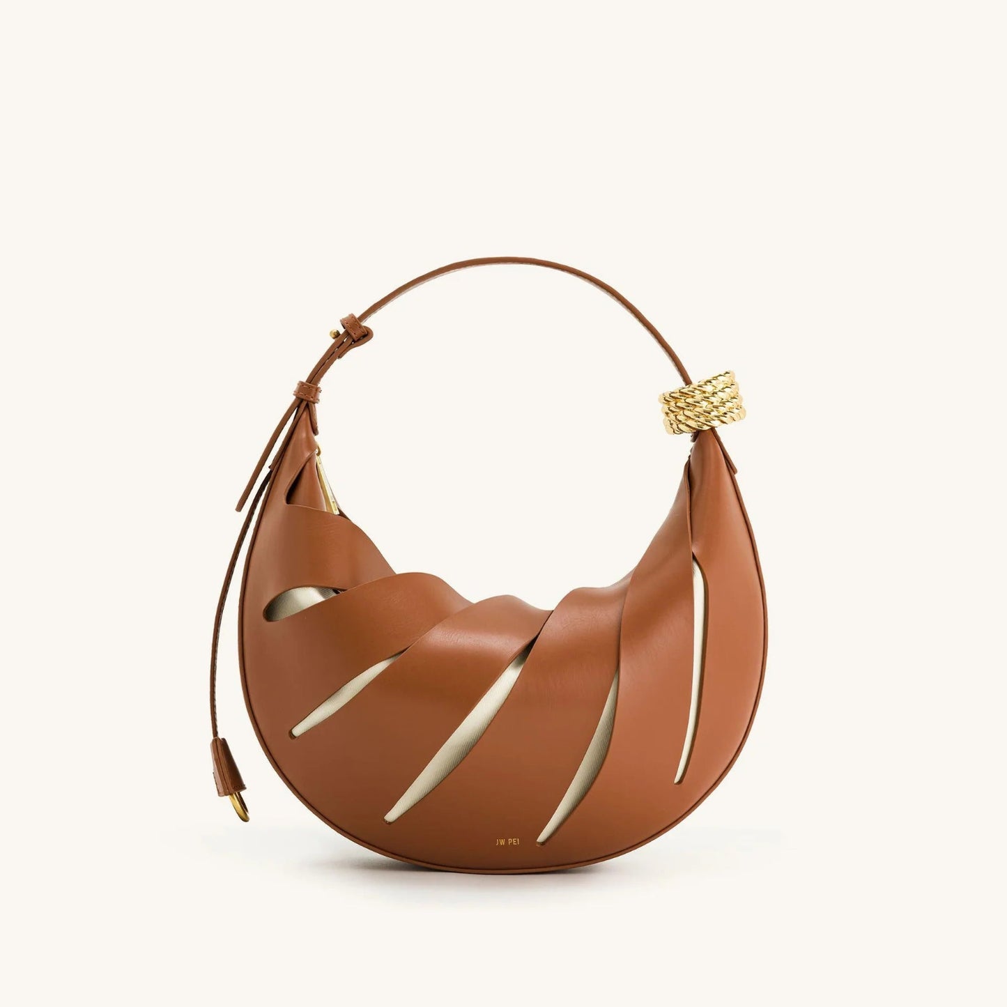 Original JW PEI Jana Hollow Out Shoulder Bag – Camel