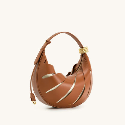Original JW PEI Jana Hollow Out Shoulder Bag – Camel