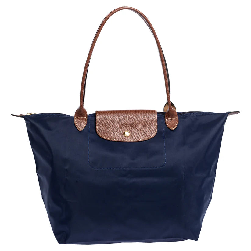 Longchamp Le Pliage Tote Bag - Navy Blue