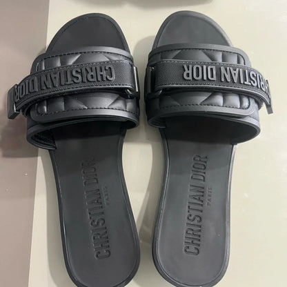 Christian Dior Black Evolution Sandals
