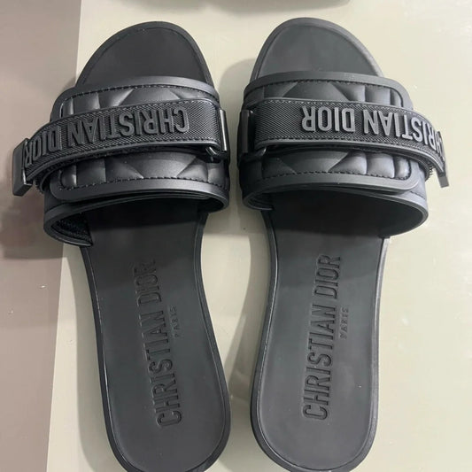 Christian Dior Black Evolution Sandals