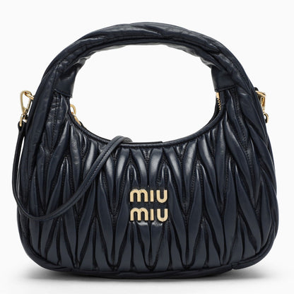 Miu Miu Wander Matelassé Mini Hobo Bag
