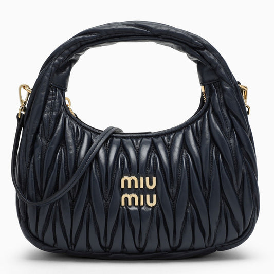 Miu Miu Wander Matelassé Mini Hobo Bag