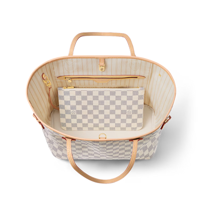 LV Neverfull MM – Damier Azur