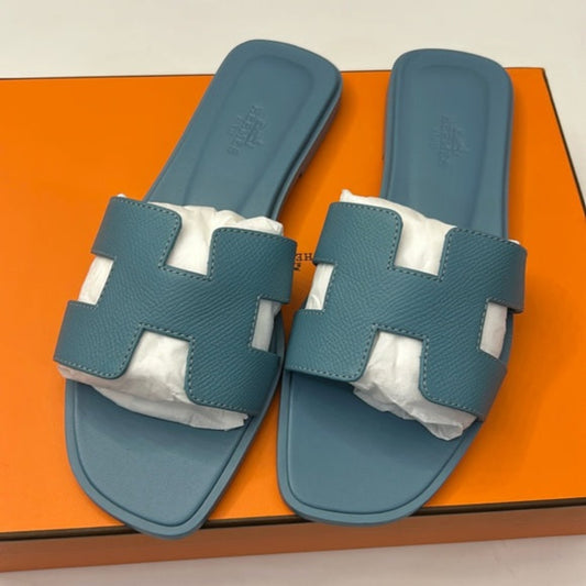 Hermès Oran Sandal – Blue