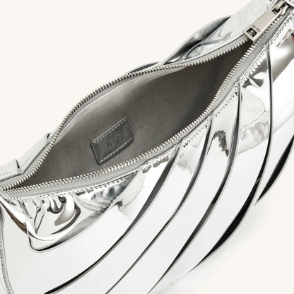 Original JW PEI Jana Hollow Out Shoulder Bag – Silver
