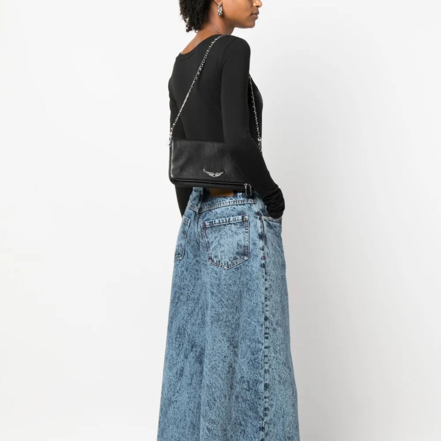 Zadig&Voltaire Rock Leather Crossbody Bag