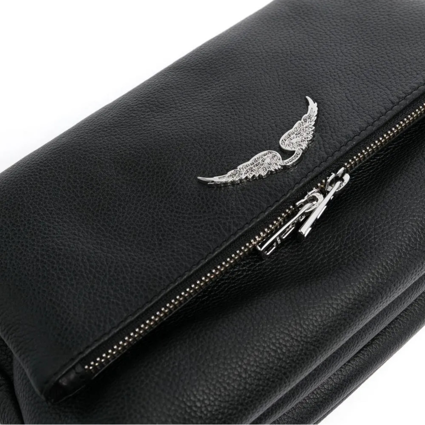 Zadig&Voltaire Logo-Plaque Leather Shoulder Bag